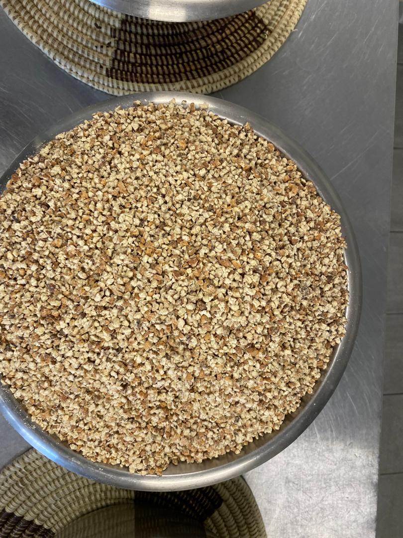 Organic crushed tiger nut