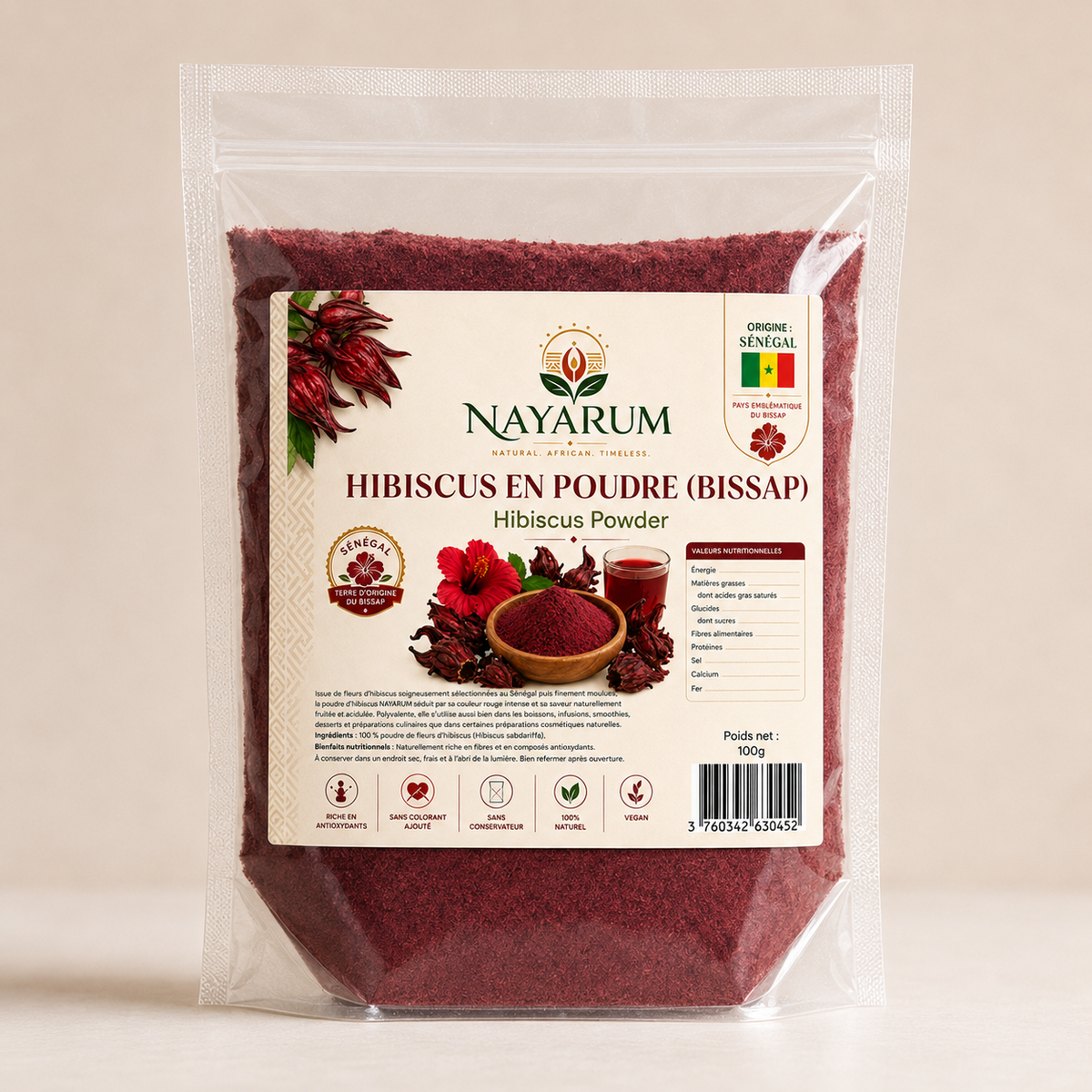 hibiscus powder