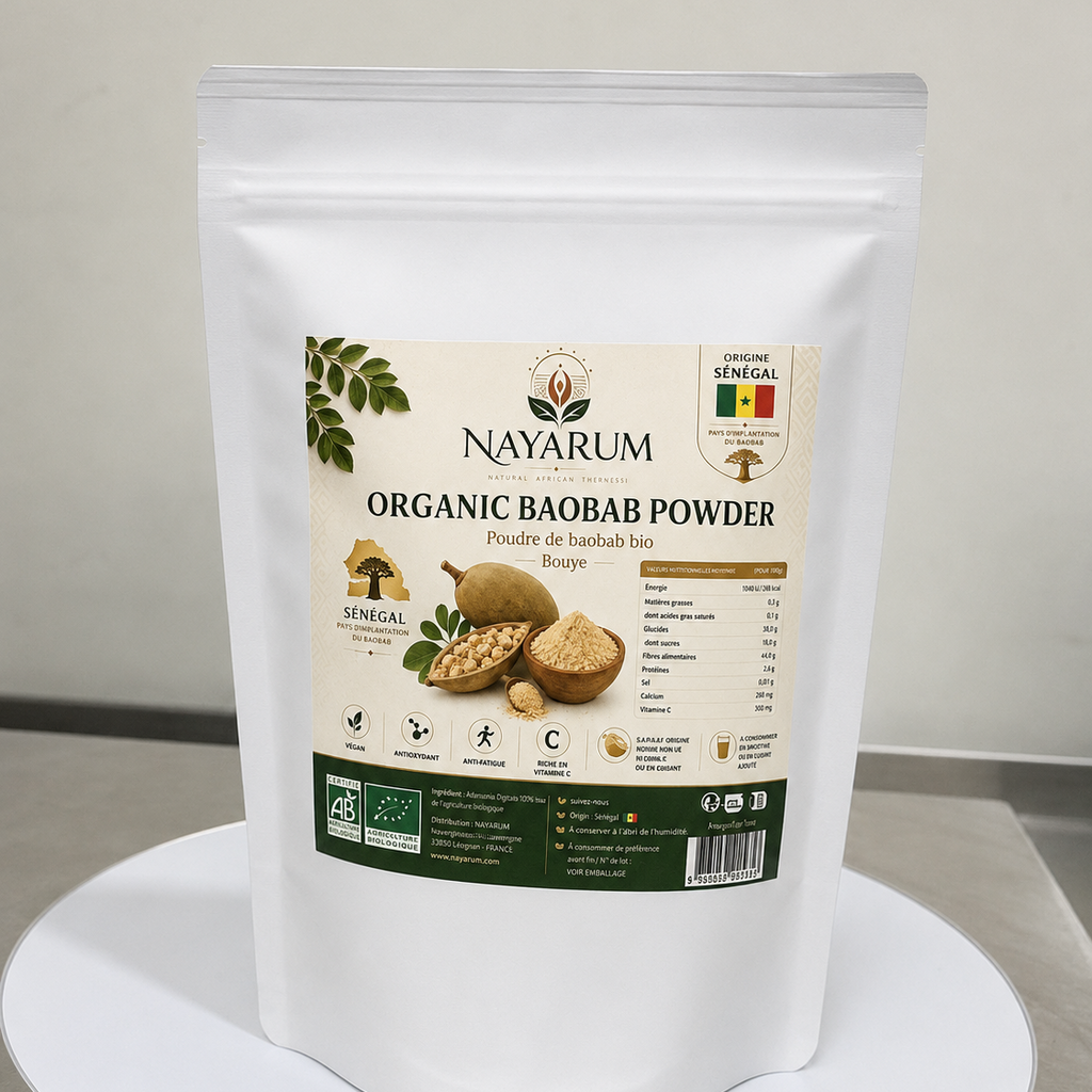 Organic baobab powder