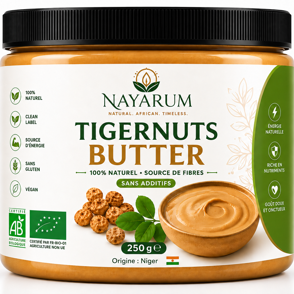 organic tigernut butter (butternut)